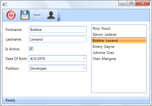 Application View