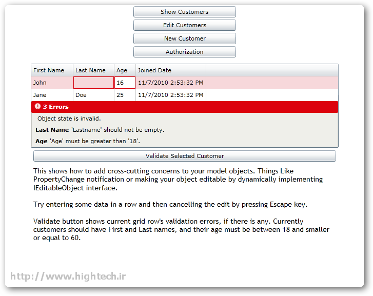 Data Validation