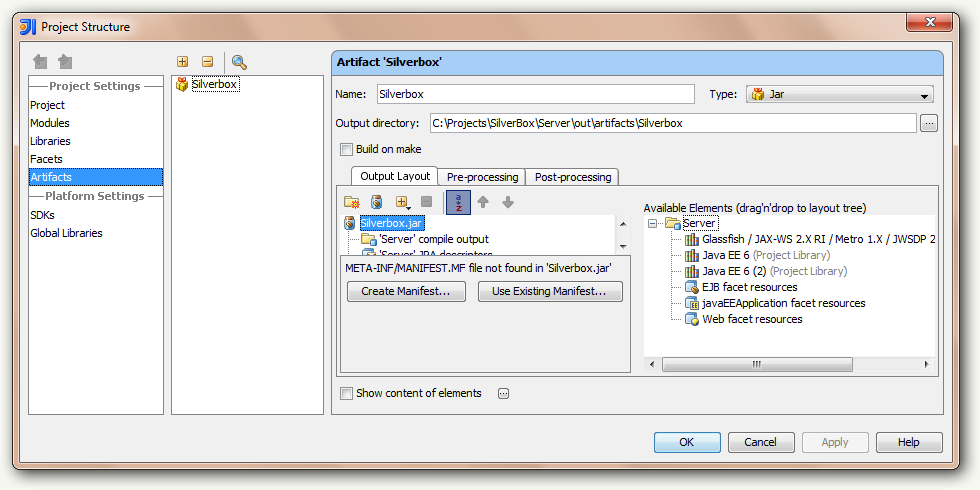 Backend Artefacts